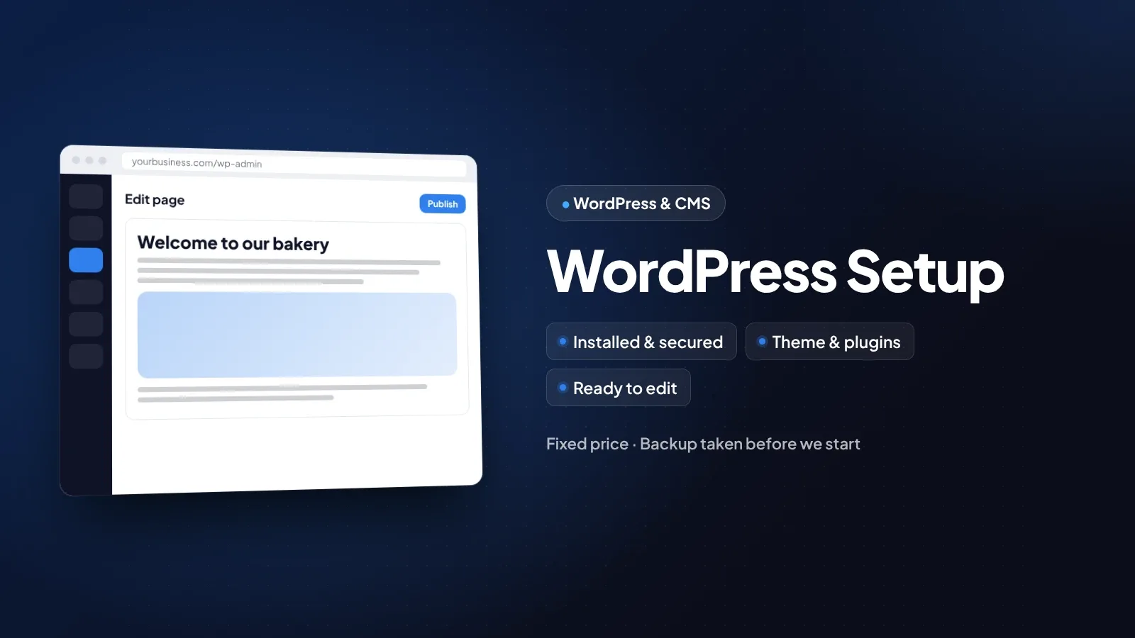 WordPress Setup by WOGLOBAL