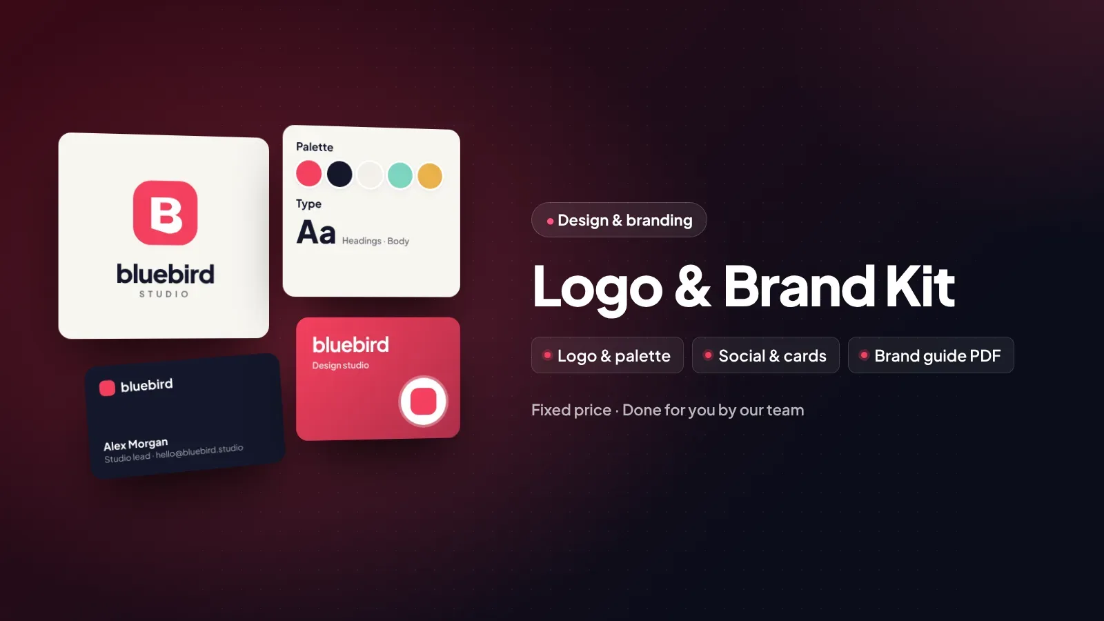 Logo & Brand Kit by WOGLOBAL