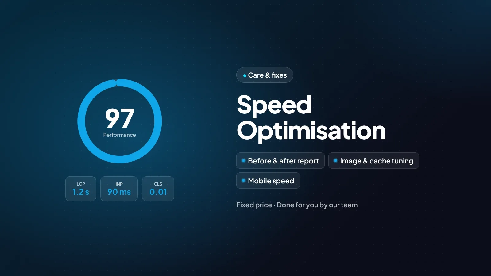 Speed Optimisation by WOGLOBAL