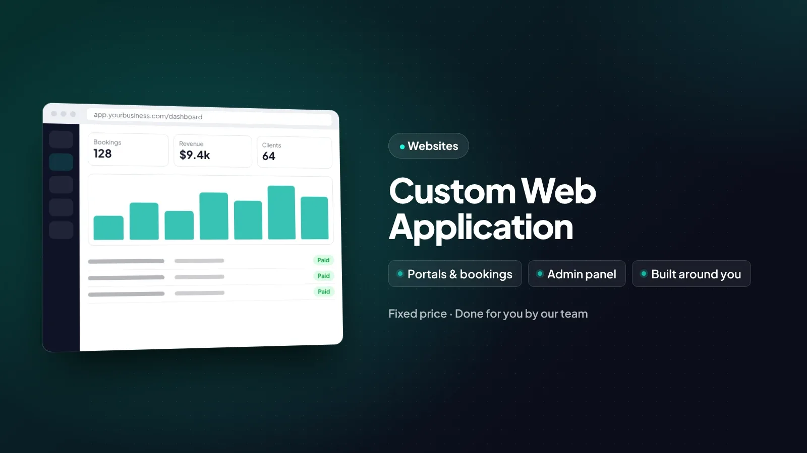 Custom Web Application by WOGLOBAL